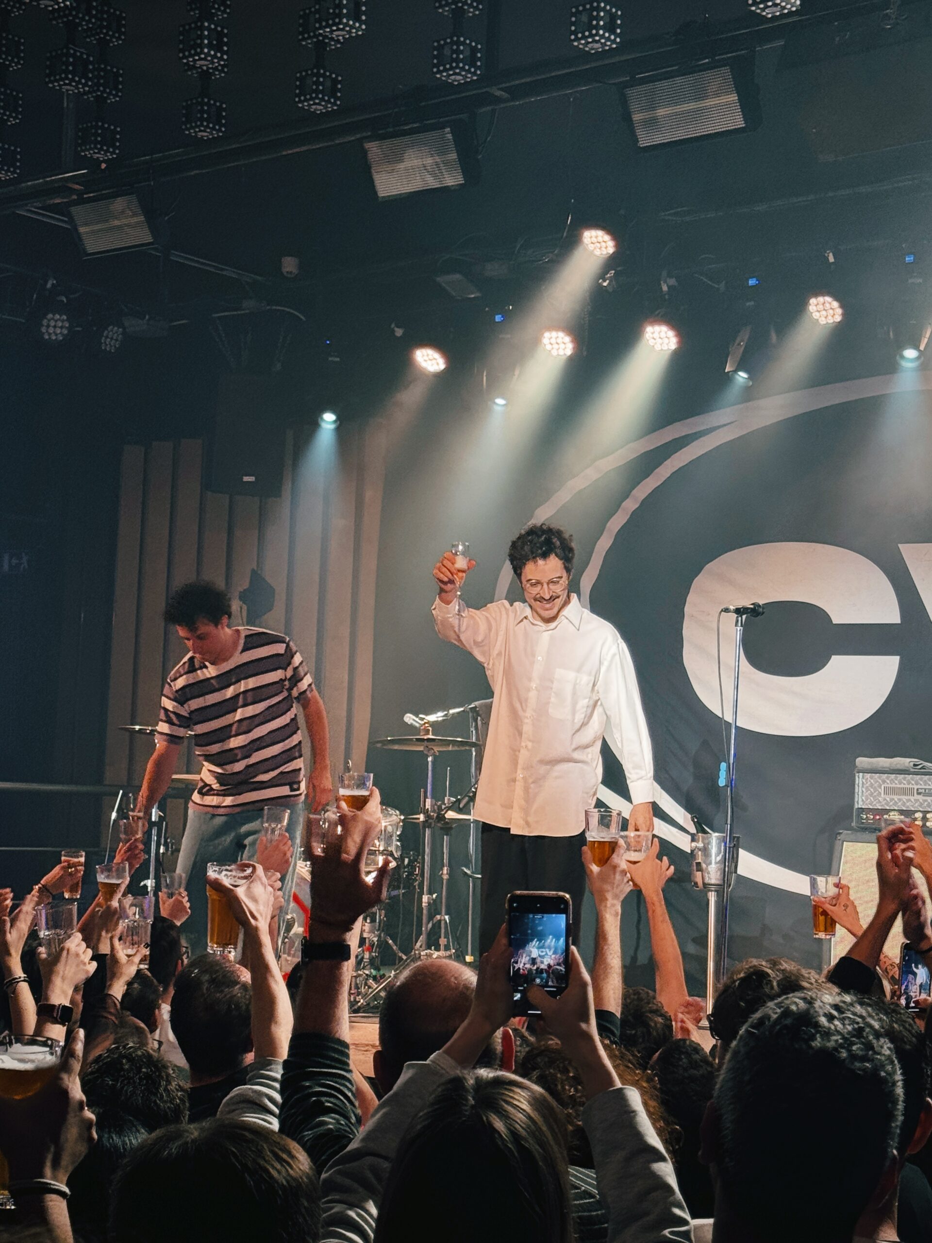 Concierto de Cala Vento en Valencia Brindis