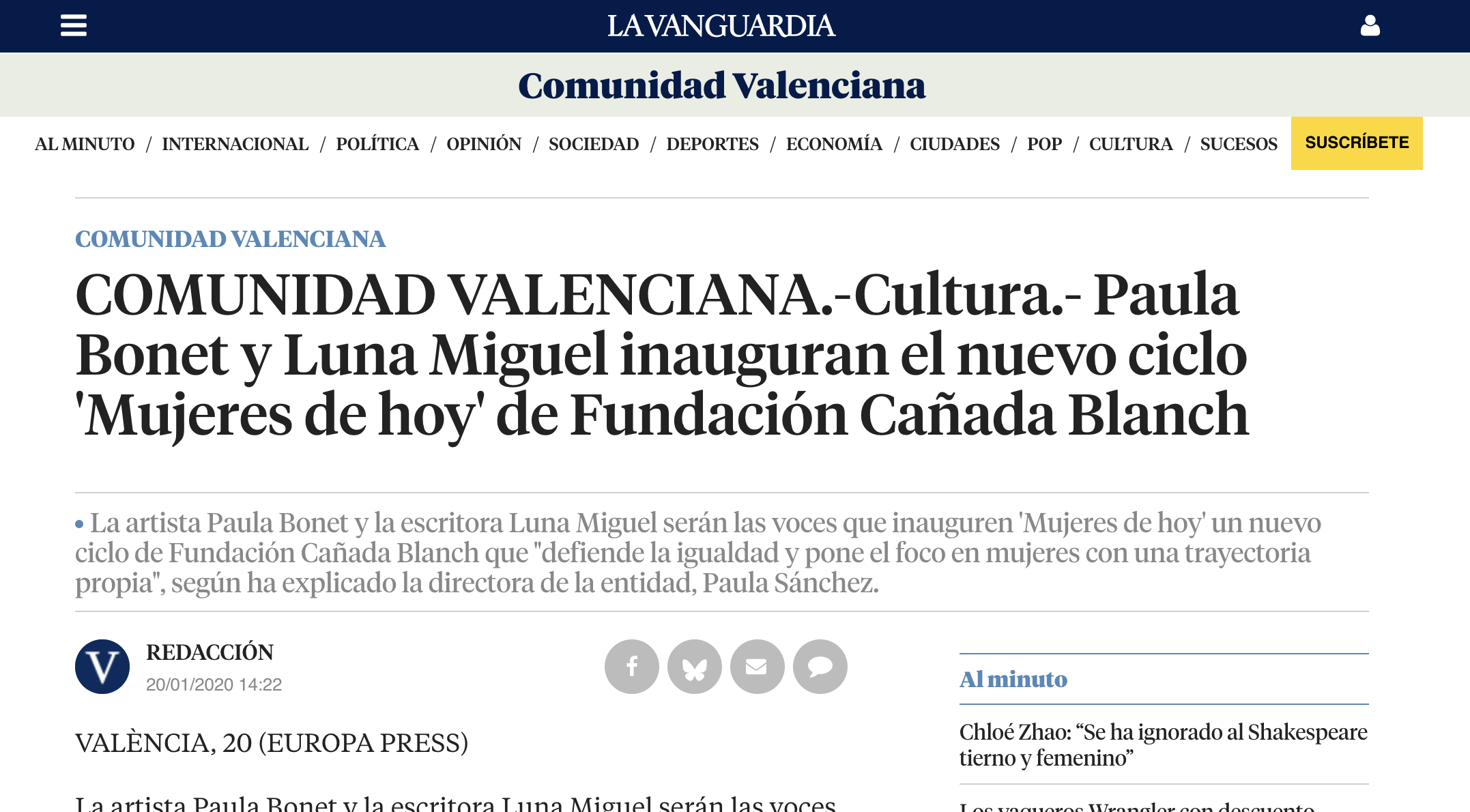 Cobertura de prensa