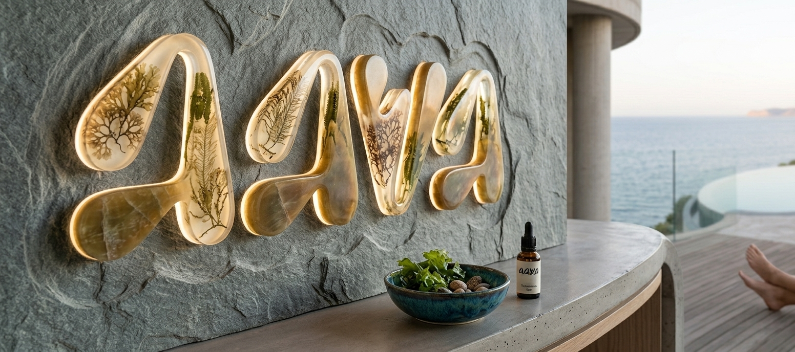 Aava Dénia branding — identidad visual